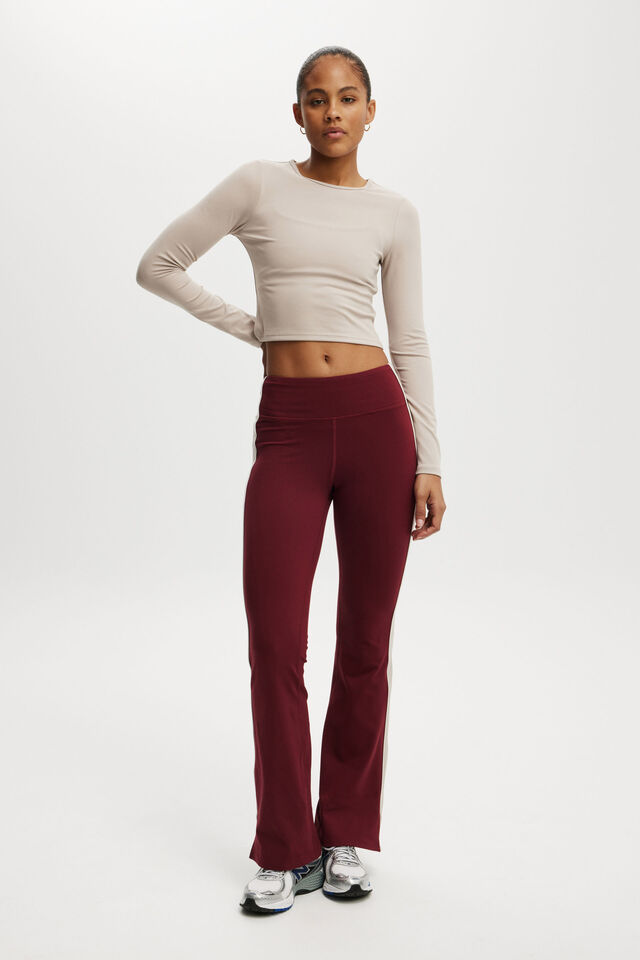 Ultra Soft Fitted Long Sleeve Top, ALLSPICE