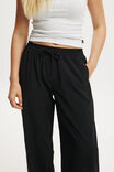 On Track Stretch Pant Asia Fit, BLACK - alternate image 4