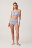 Butterfly Lace Strapless Push Up2 Bra, DREAM CLOUD - alternate image 4