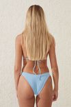 High Side Brazilian Seam Bikini Bottom, BLUE SKY TERRY - alternate image 4