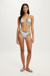Select Colour: CLEAR SEA BLUE TEXTURE STRIPE
