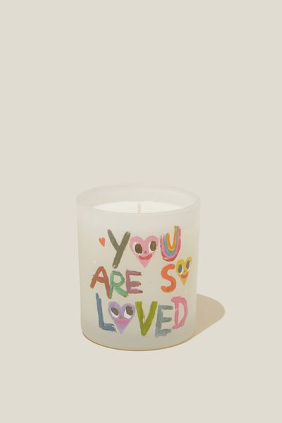 Love Glass Candle, LCN YOU ARE SO LOVED