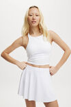 Active Full Circle Skirt, WHITE - alternate image 4