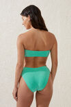 Bandeau Bikini Top, FRESH GREEN METALLIC - alternate image 3