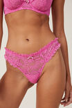 Butterfly Lace Thong Brief, CUPIDS KISS - alternate image 2