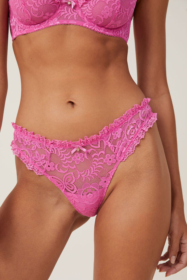 Butterfly Lace Thong Brief, CUPIDS KISS