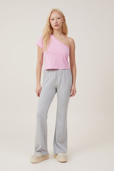 Relaxed Flare Lounge Pant, GREY MARLE