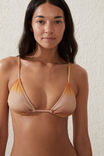 Micro Slider Triangle Bikini Top, SIERRA OMBRE SUNRISE METALLIC - alternate image 2