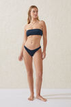 Bandeau Bikini Top, TIDAL NAVY/BLACK CRINKLE - alternate image 4