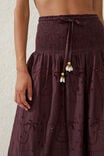 The Vacation Maxi Skirt, WILLOW BROWN PALM TREE - alternate image 2