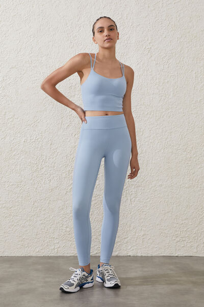 Ultra Luxe Mesh Panel 7/8 Tight- Asia Fit, FOREVER BLUE MESH