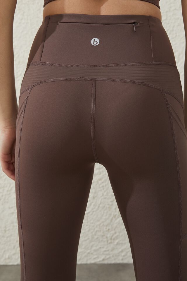 Ultimate Rib Pocket 7/8 Tight Asia Fit, DEEP TAUPE