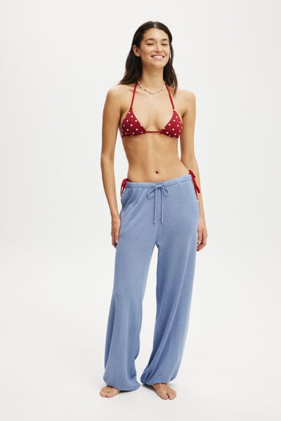 Isla Knit Relaxed Pant, ROBBIA BLUE