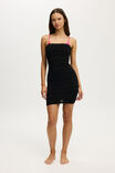Bobbi Tube Mini Dress, BLACK - example image 4