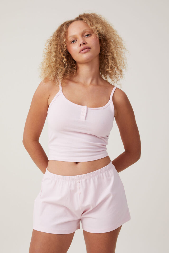 Peached Jersey Short, SOFT ROSE