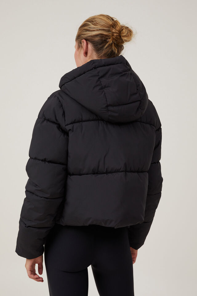 Jaqueta - The Mother Puffer Jacket, BLACK