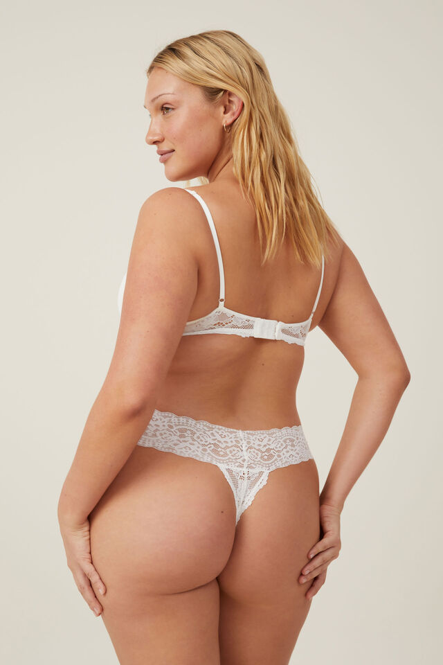 Everyday Lace Thong Brief