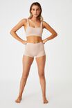Seamless Shorty Brief, NEW LATTE