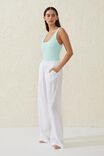 Relaxed Beach Pant, WHITE - alternate image 1