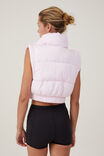 Jaqueta - The Mother Puffer Panelled Crop Vest, CHERRY DREAM - vista alternativa 3