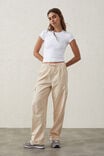 Woven Cargo Pant, PARCHMENT - example image 2
