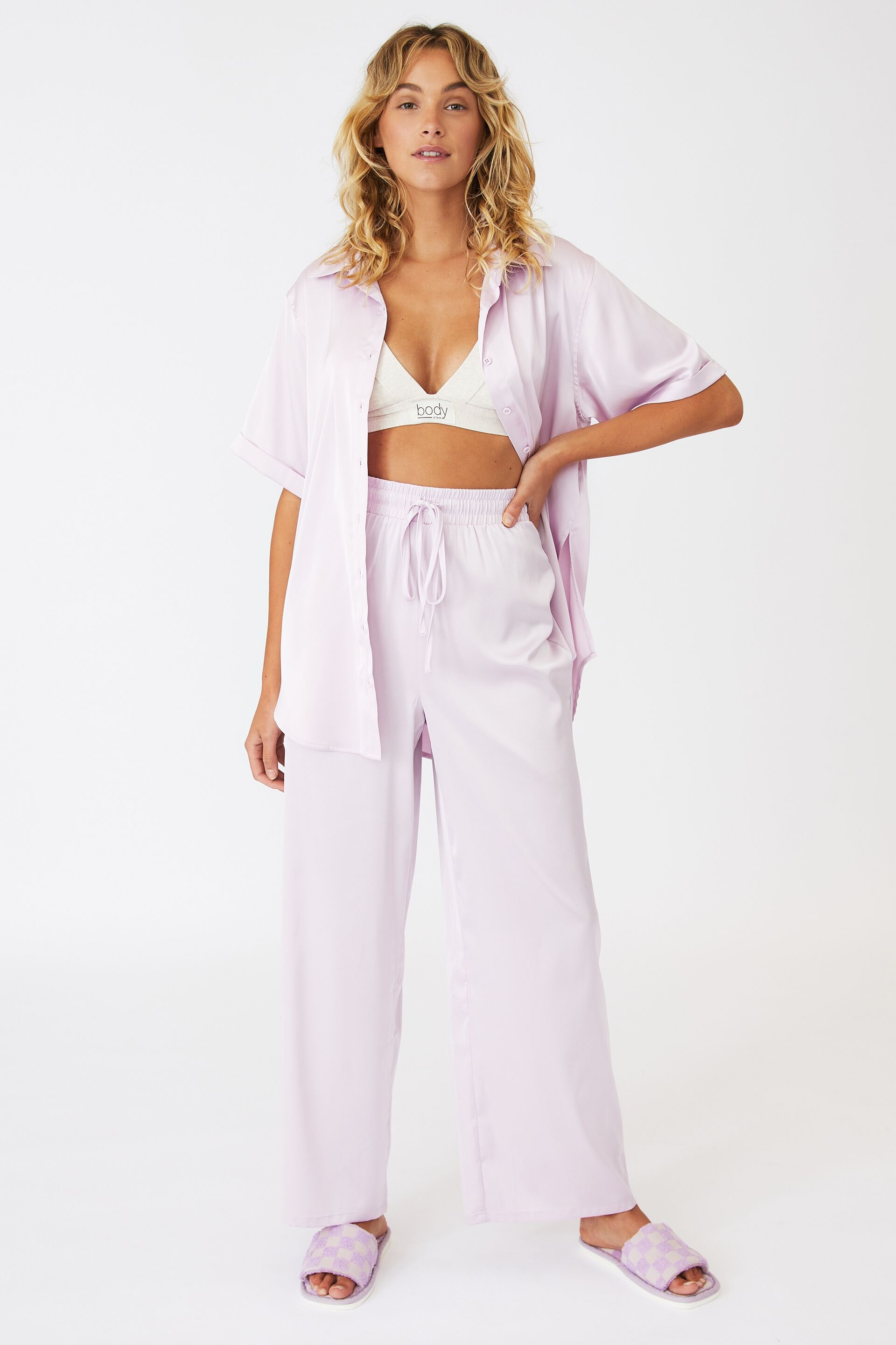 Gifts Gifts For Her | Satin Sleep Pant - CD68329