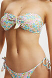 Bow Front Bikini Top, GINA FLORAL - alternate image 2