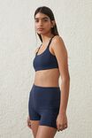 Strappy Sports Crop, OCEANIC NAVY - alternate image 1