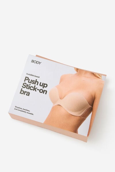 Stick  Em Up Higher Push-Up Bra, FRAPPE