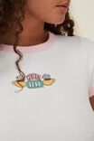 Graphic Baby Sleep Ringer T-Shirt, LCN WB/FRIENDS CENTRAL PERK - alternate image 2