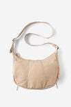 Scrunched Shoulder Bag, FRENCH VANILLA - alternate image 1