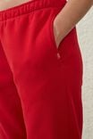 Plush Essential Gym Trackpant, APRES RED - alternate image 4