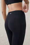 Ultra Luxe Mesh Panel 7/8 Tight- Asia Fit, BLACK - alternate image 4