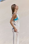 Fringed Beach Maxi Dress, WHITE - alternate image 4