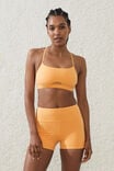 Ultra Luxe Mesh Strappy Crop, PEACHY DREAM - alternate image 1