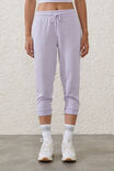 Lifestyle Cropped Gym Trackpant, LILAC LIGHT - alternate image 4