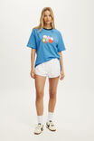 BT21 Active Graphic Tee, LCN BT21/ECHO BLUE - example image 4
