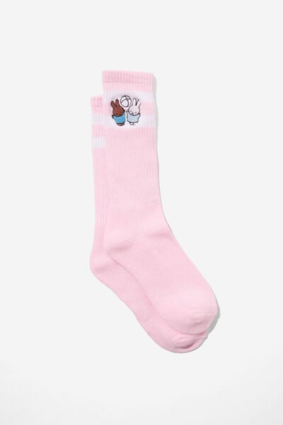 Active Tube Sock, LCN MIFFY PINK MARLE