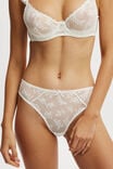 Layla Lace Cheeky Brief, FRENCH VANILLA - alternate image 2