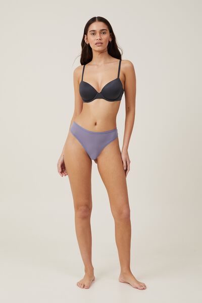 The Flexi Bikini Brief, BLUE GRANITE