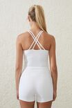 Ultra Luxe Strappy Tank, WHITE - alternate image 4