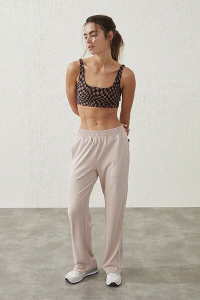 Active Side Stripe Pant, OYSTER PINK