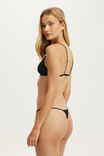 Invisible Micro Bralette, BLACK - example image 3
