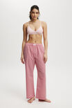 Boyfriend Boxer Pant Asia Fit, MICRO RED GINGHAM - alternate image 4