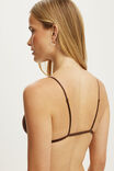 Invisible Micro Bralette, FRENCH ROAST - example image 2