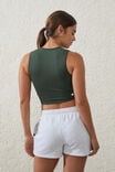 Plush Essential Gym Short, CORE CLOUDY GREY MARLE - alternate image 3