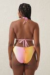 High Side Brazilian Seam Bikini Bottom, CHARLIE OMBRE PINK SHIMMER - alternate image 3