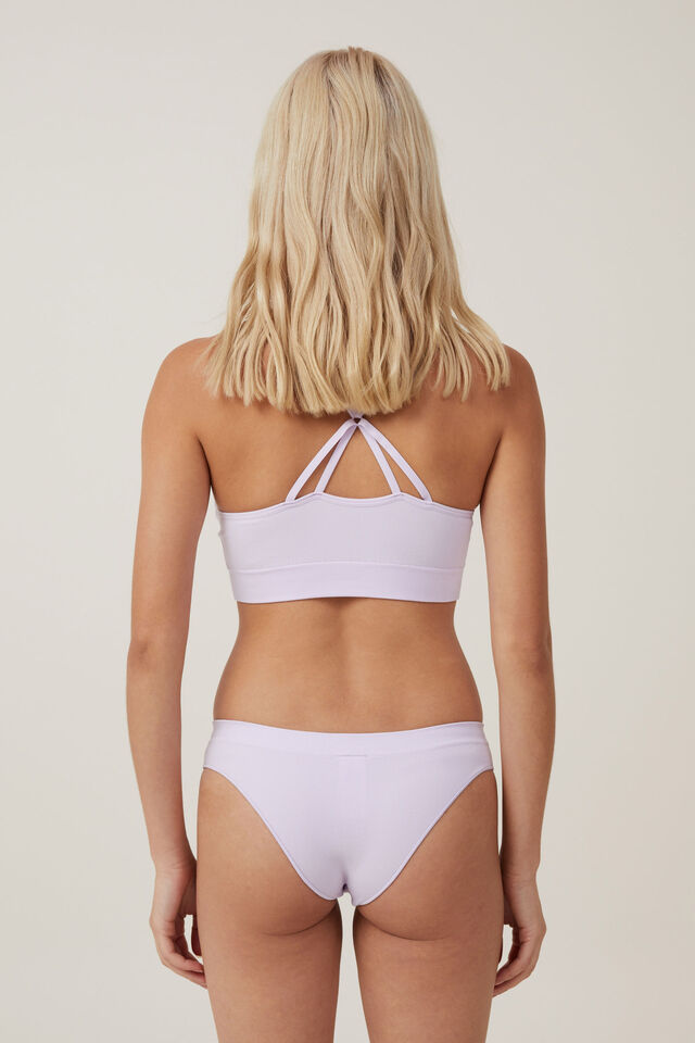Seamless Hipster Cheeky Brief, LILAC BREEZE