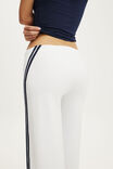 Sculpt Fleece Culotte, WHITE - example image 4