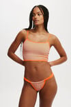 ORANGE STRIPE RIB